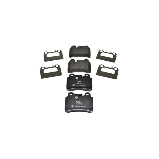 8DB 355 011-861 - Brake Pad Set, disc brake 