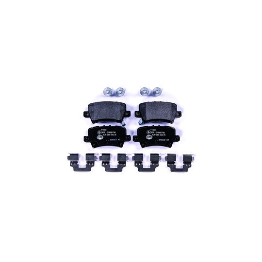 8DB 355 006-751 - Brake Pad Set, disc brake 