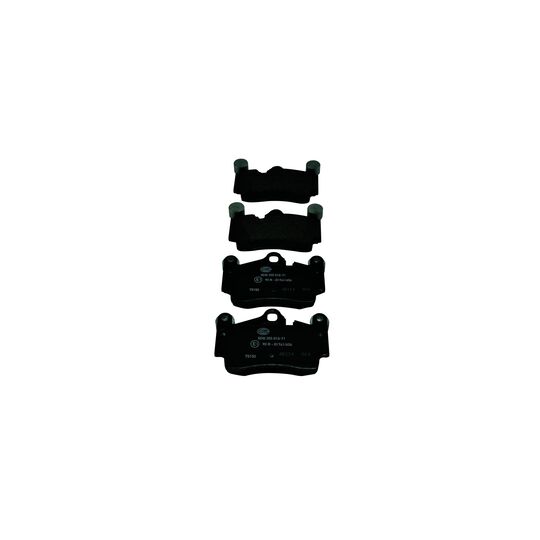 8DB 355 018-711 - Brake Pad Set, disc brake 