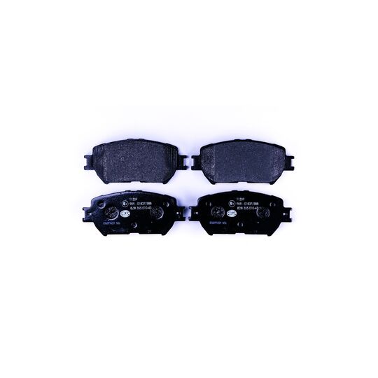 8DB 355 010-431 - Brake Pad Set, disc brake 