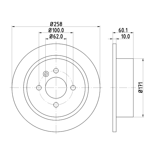 8DD 355 100-351 - Brake Disc 