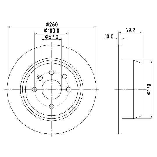 8DD 355 102-731 - Brake Disc 