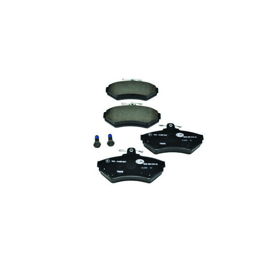 8DB 355 018-241 - Brake Pad Set, disc brake 