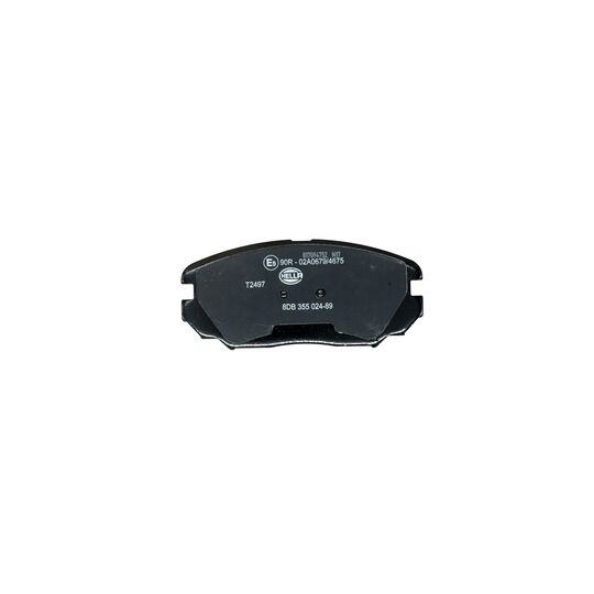 8DB 355 024-891 - Brake Pad Set, disc brake 