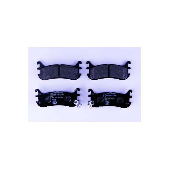 8DB 355 009-911 - Brake Pad Set, disc brake 