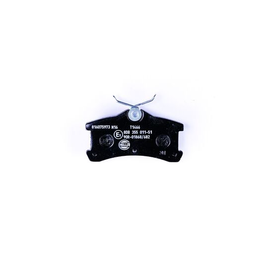 8DB 355 011-511 - Brake Pad Set, disc brake 