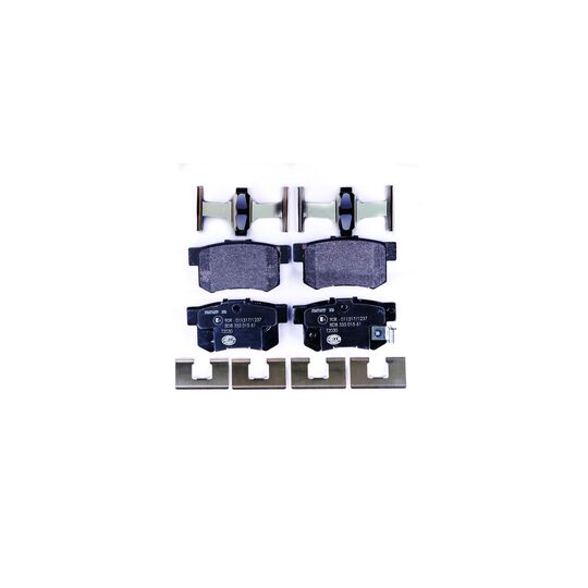 8DB 355 015-611 - Brake Pad Set, disc brake 