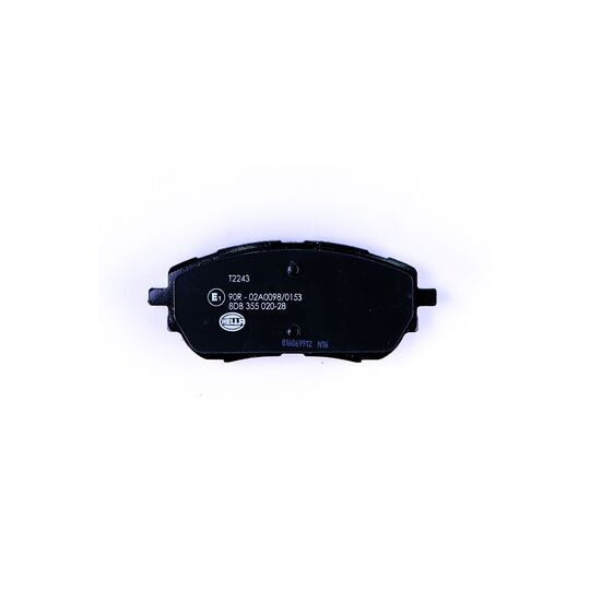 8DB 355 020-281 - Brake Pad Set, disc brake 