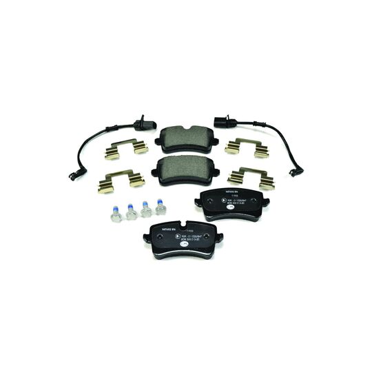 8DB 355 015-201 - Brake Pad Set, disc brake 