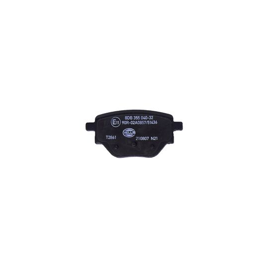 8DB 355 040-321 - Brake Pad Set, disc brake 