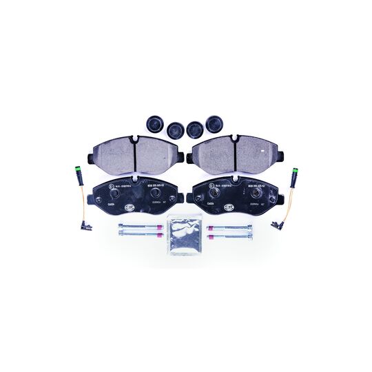 8DB 355 005-521 - Brake Pad Set, disc brake 
