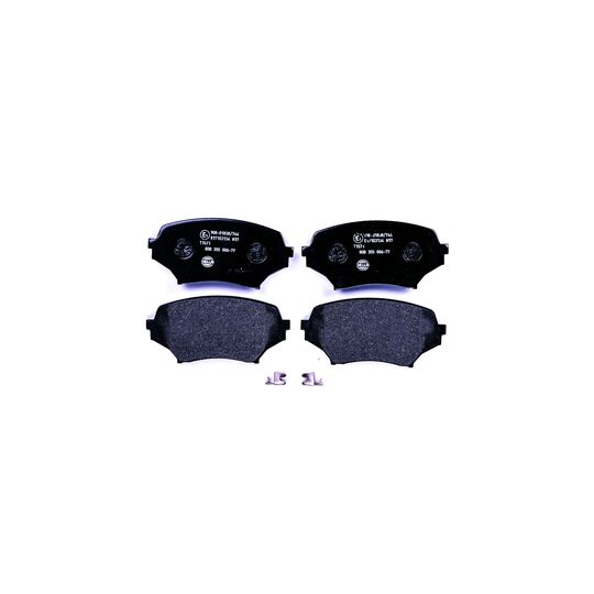 8DB 355 006-771 - Brake Pad Set, disc brake 