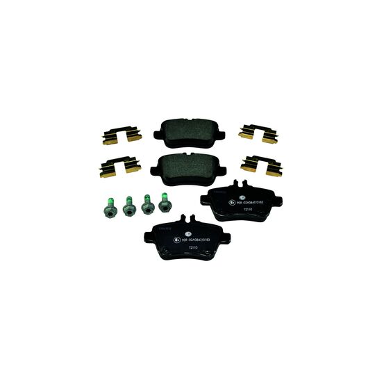 8DB 355 019-641 - Brake Pad Set, disc brake 
