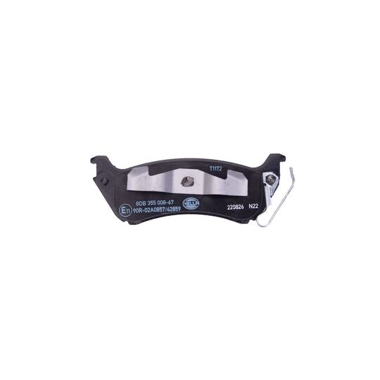 8DB 355 008-671 - Brake Pad Set, disc brake 