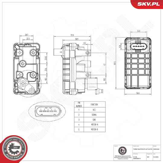 95SKV461 - Boost Pressure Control Valve 