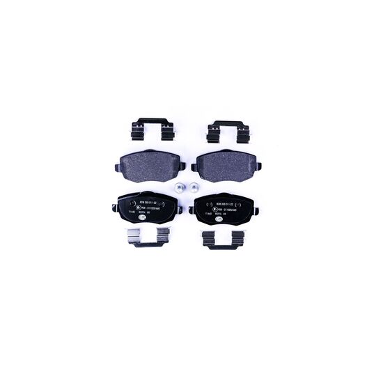 8DB 355 011-221 - Brake Pad Set, disc brake 