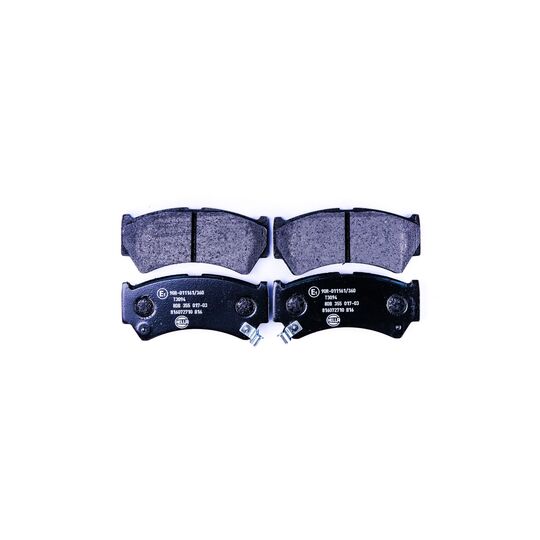 8DB 355 017-031 - Brake Pad Set, disc brake 