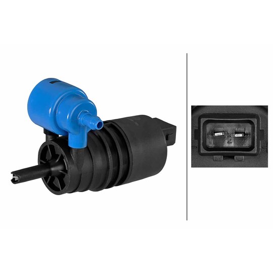 8TW 006 848-781 - Water Pump, window cleaning 