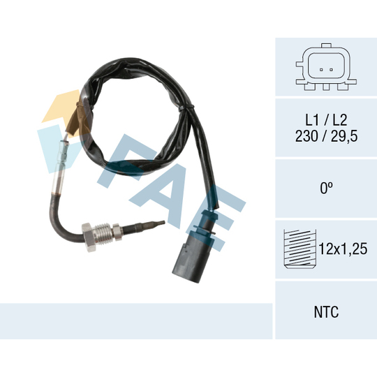 68619 - Sensor, exhaust gas temperature 