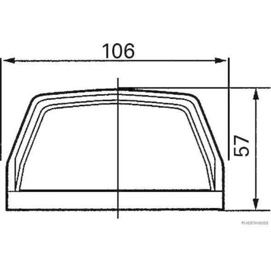 84750018 - Licence Plate Light 