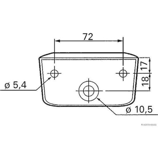 84750018 - Licence Plate Light 