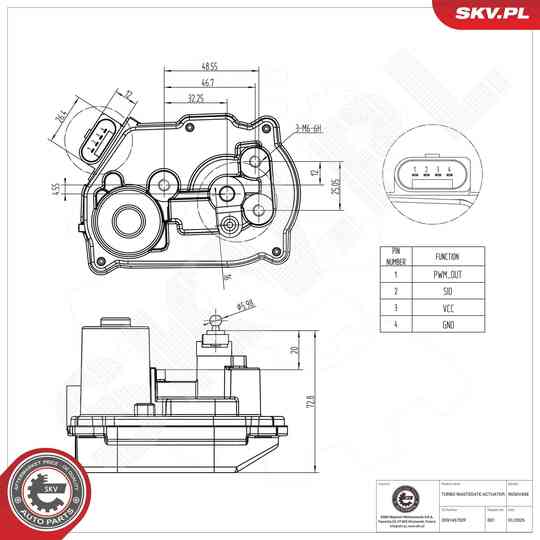 Boost Pressure Control Valve