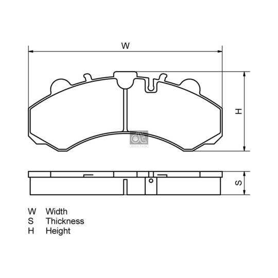 18.00001 - Brake Pad Set, disc brake 