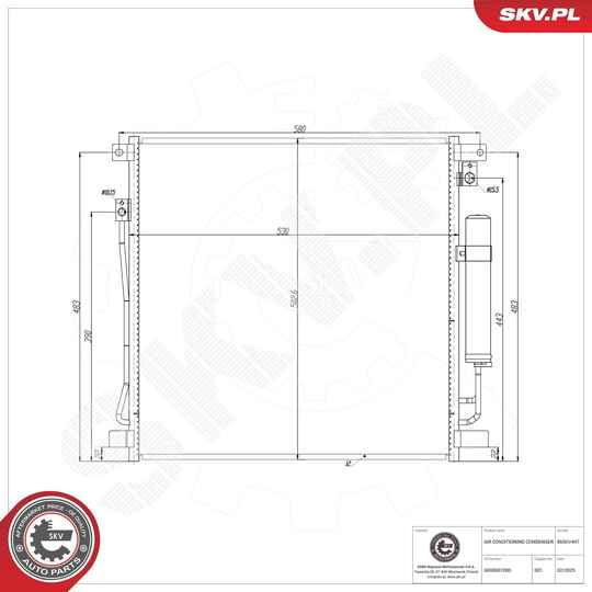Condenser, air conditioning