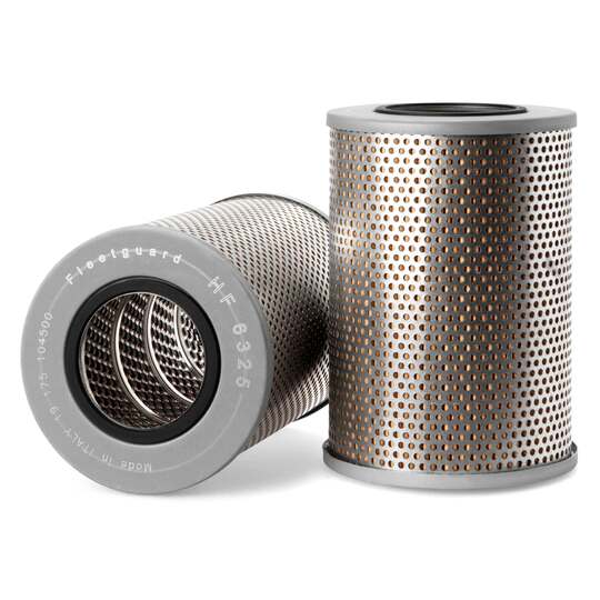 Filter, operating hydraulics