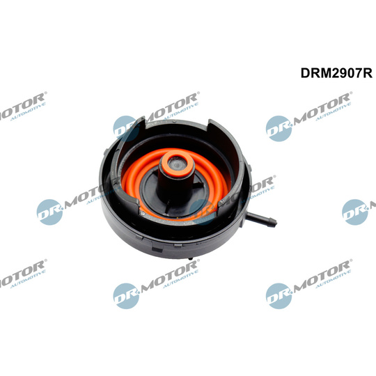 Membrane, crankcase ventilation