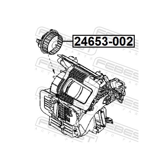 24653-002 - Interior Blower 