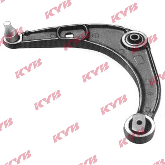 Control/Trailing Arm, wheel suspension