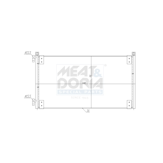 Condenser, air conditioning