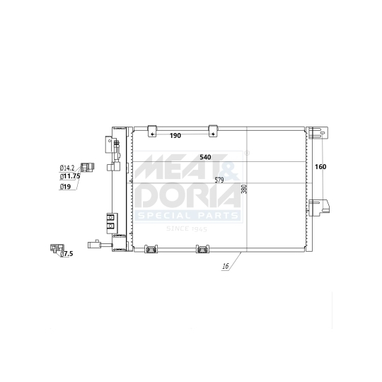 Condenser, air conditioning