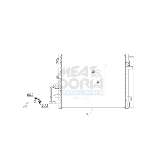 Condenser, air conditioning