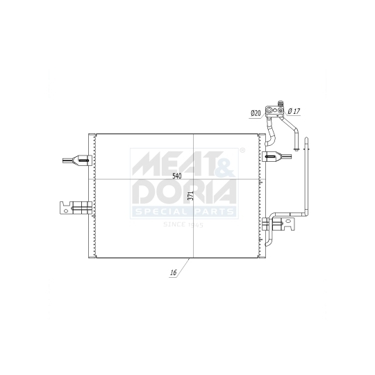 Condenser, air conditioning