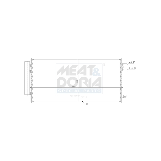 Condenser, air conditioning