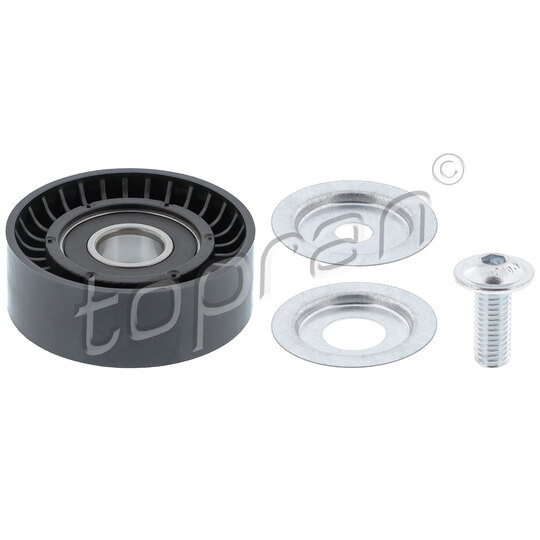 Deflection/Guide Pulley, v-ribbed belt