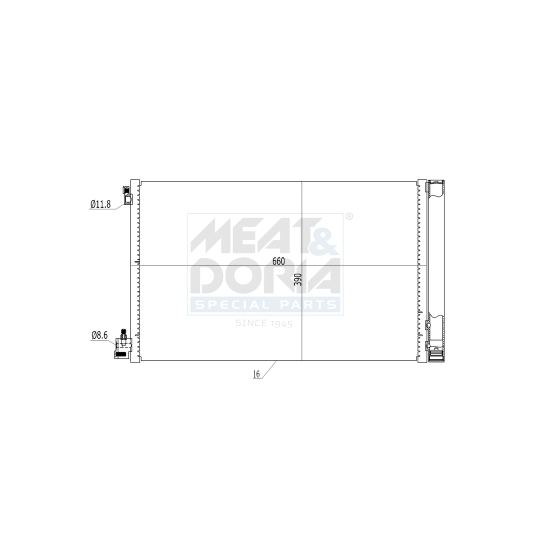 Condenser, air conditioning