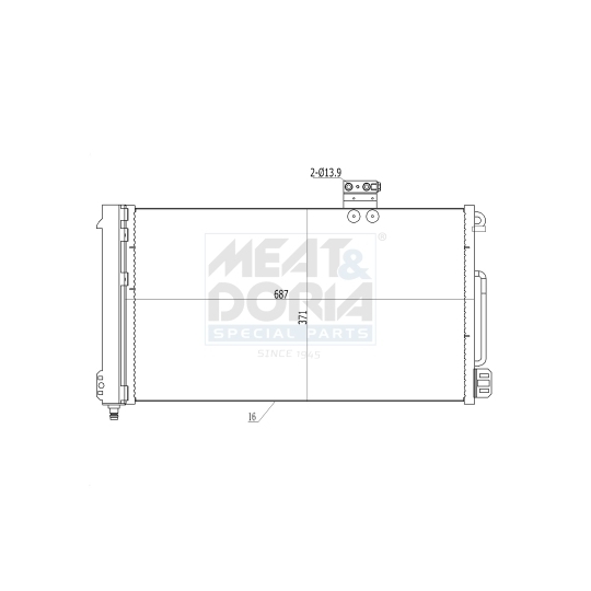 Condenser, air conditioning
