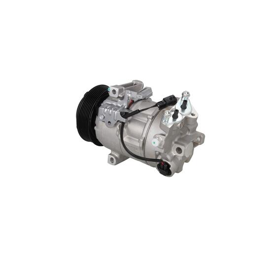 Compressor, air conditioning