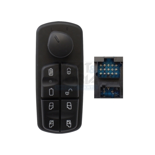 Switch, window regulator