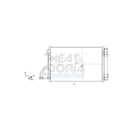 Condenser, air conditioning