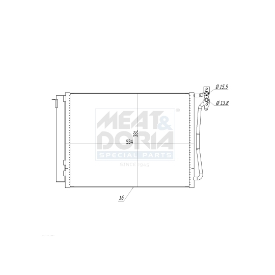 Condenser, air conditioning