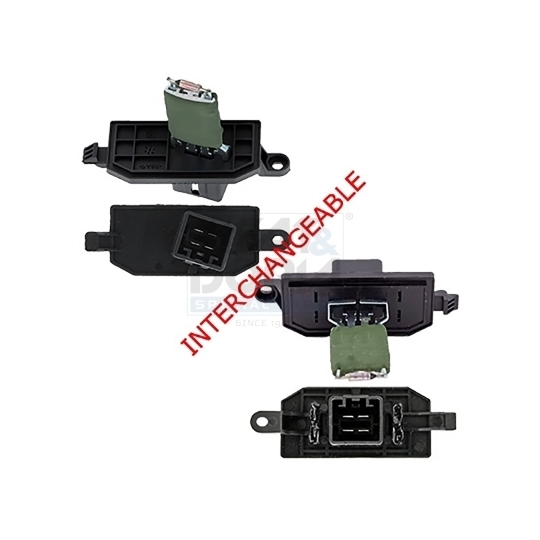 Pre-resistor, electro motor radiator fan