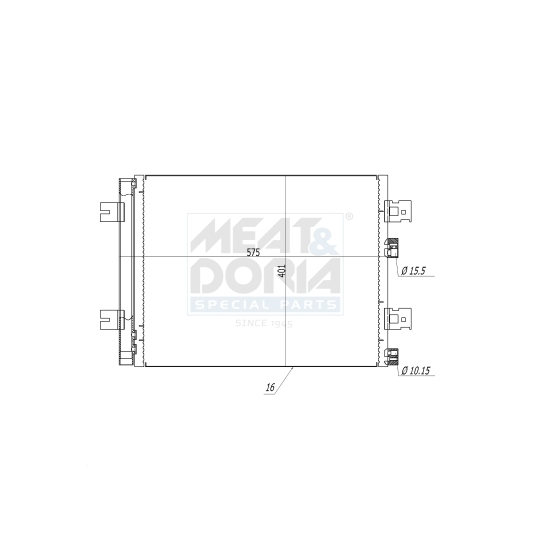 Condenser, air conditioning