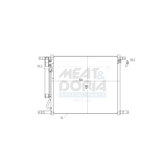 Condenser, air conditioning
