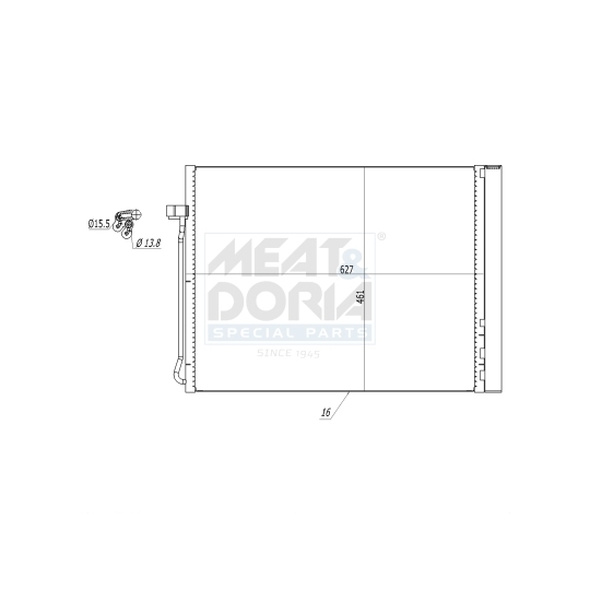 Condenser, air conditioning