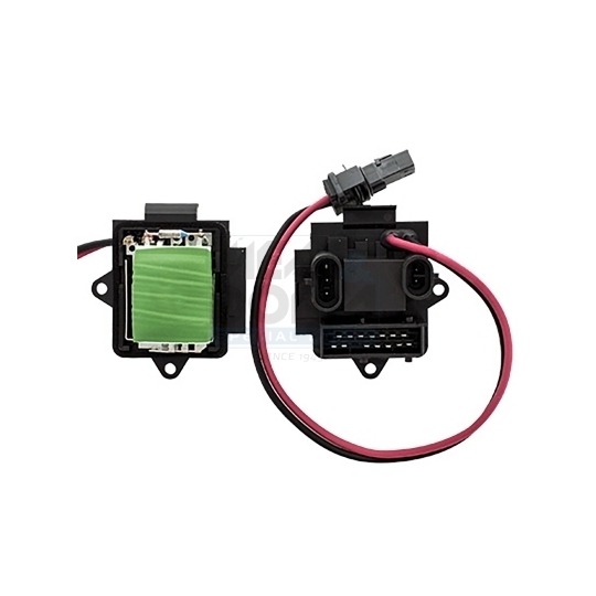 Resistor, interior blower