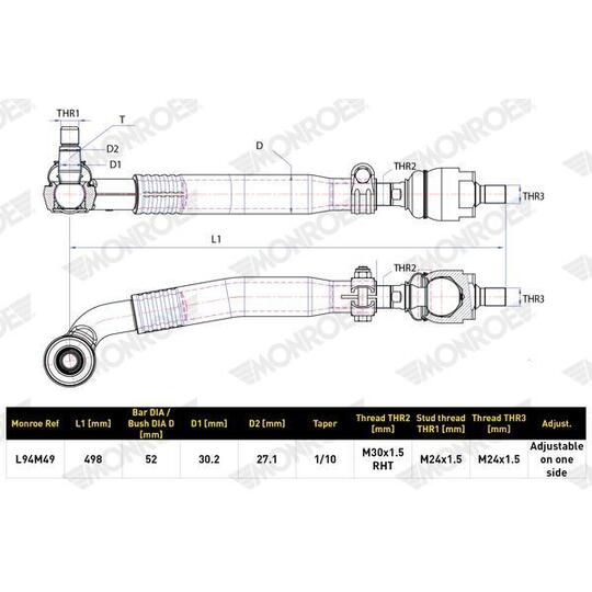 L94M49 - Rod Assembly 